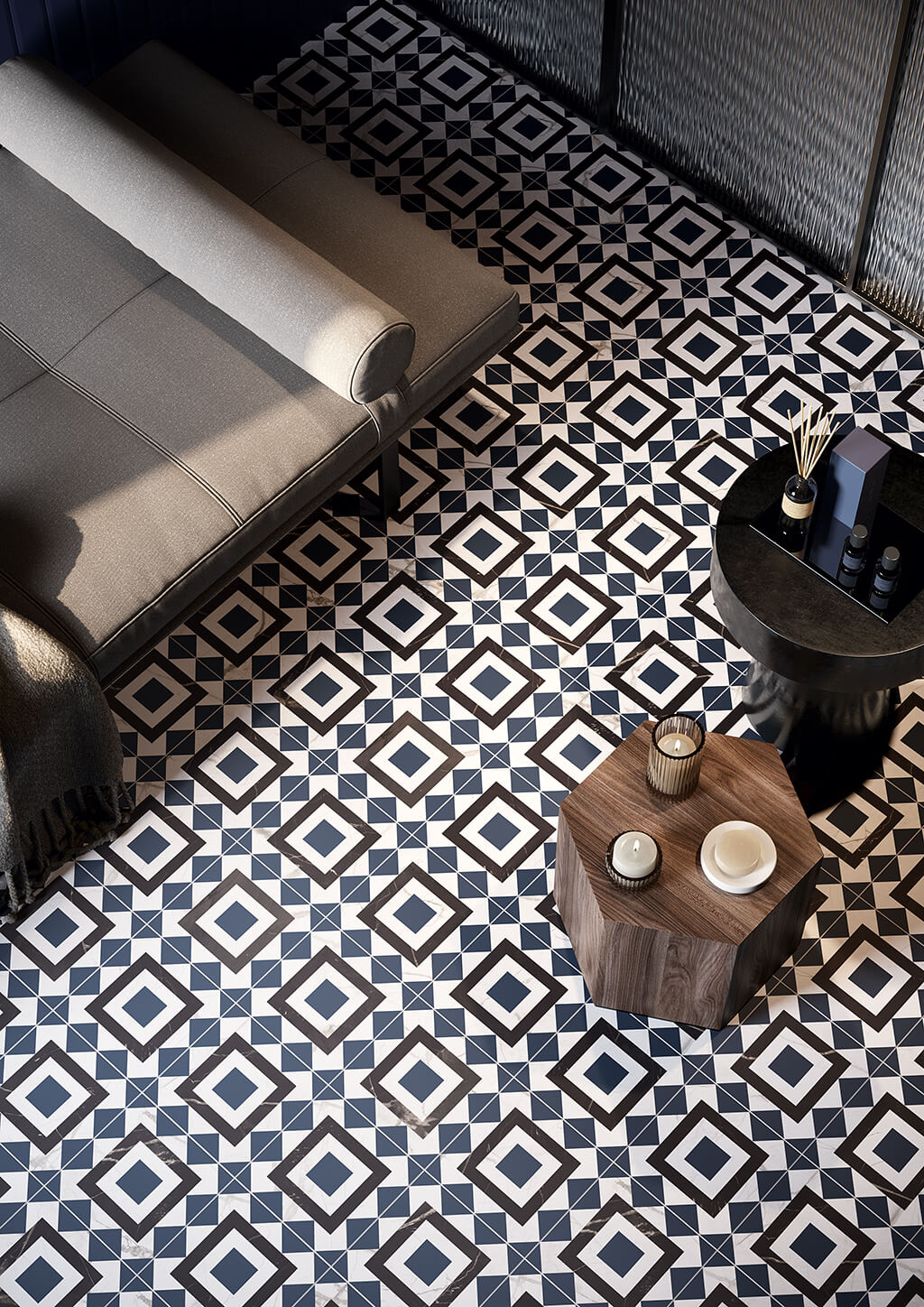 Ceramica-Fioranese_Marmorea-Intensa_20_Deco-Blueberry-20x20_pavimento-gres-1