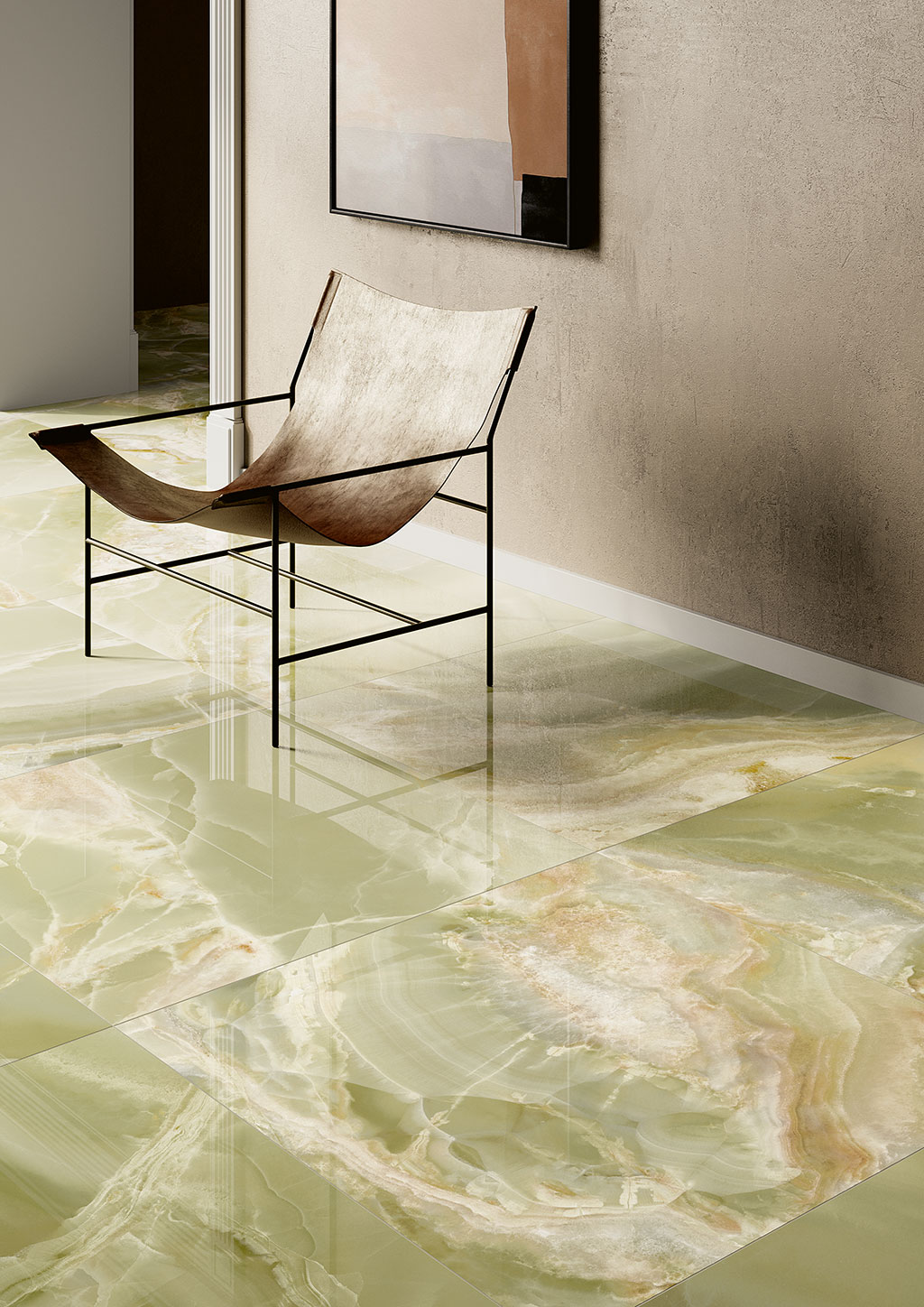 Ceramica-Fioranese_Unica_Jade-Green-89x89_gres-porcellanato-effetto-pietra