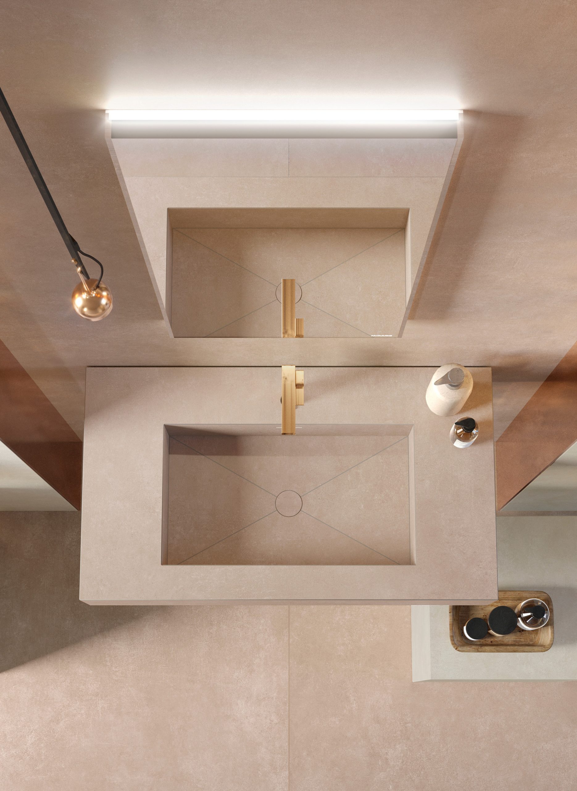 Glocal GC14 120x278 Bathroom with Bathmood P2