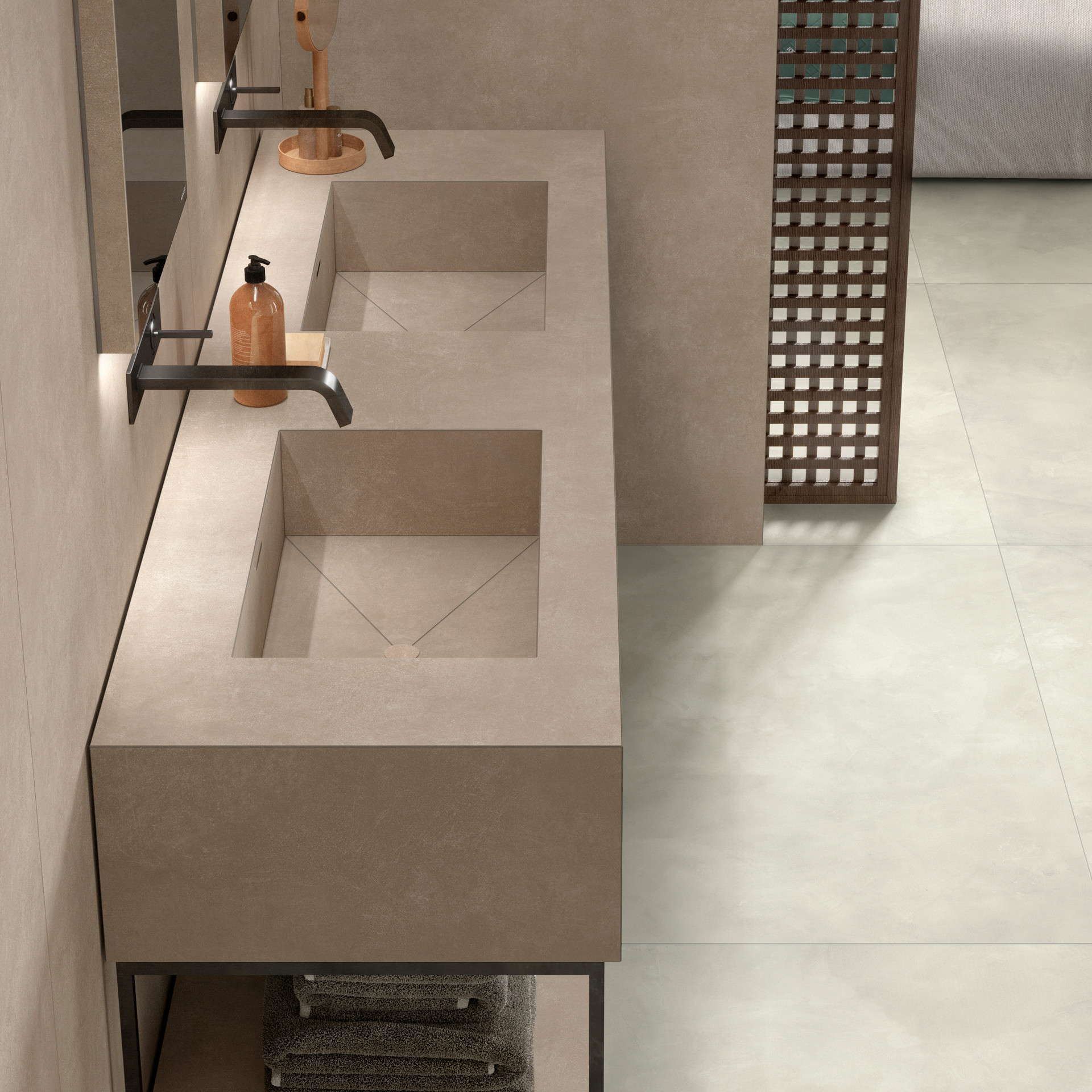 Glocal GC16 120x278 Bathroom with Bathmood