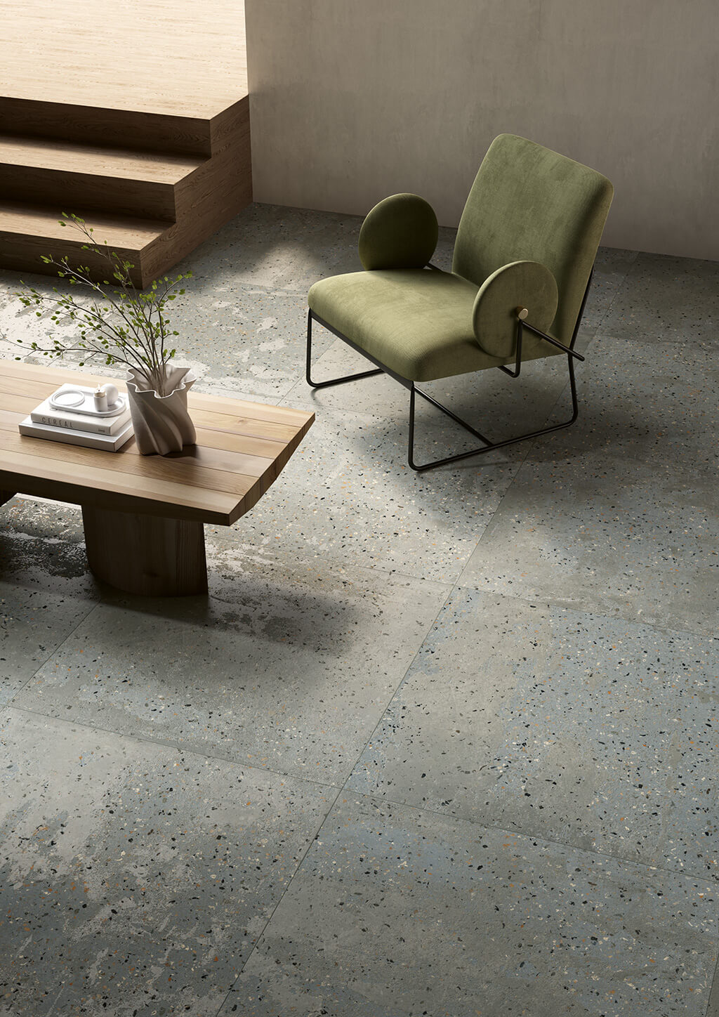 Piastrelle-effetto-terrazzo_Ceramica-Fioranese_Alchimia_Grigio-Azzurro-906x906-1