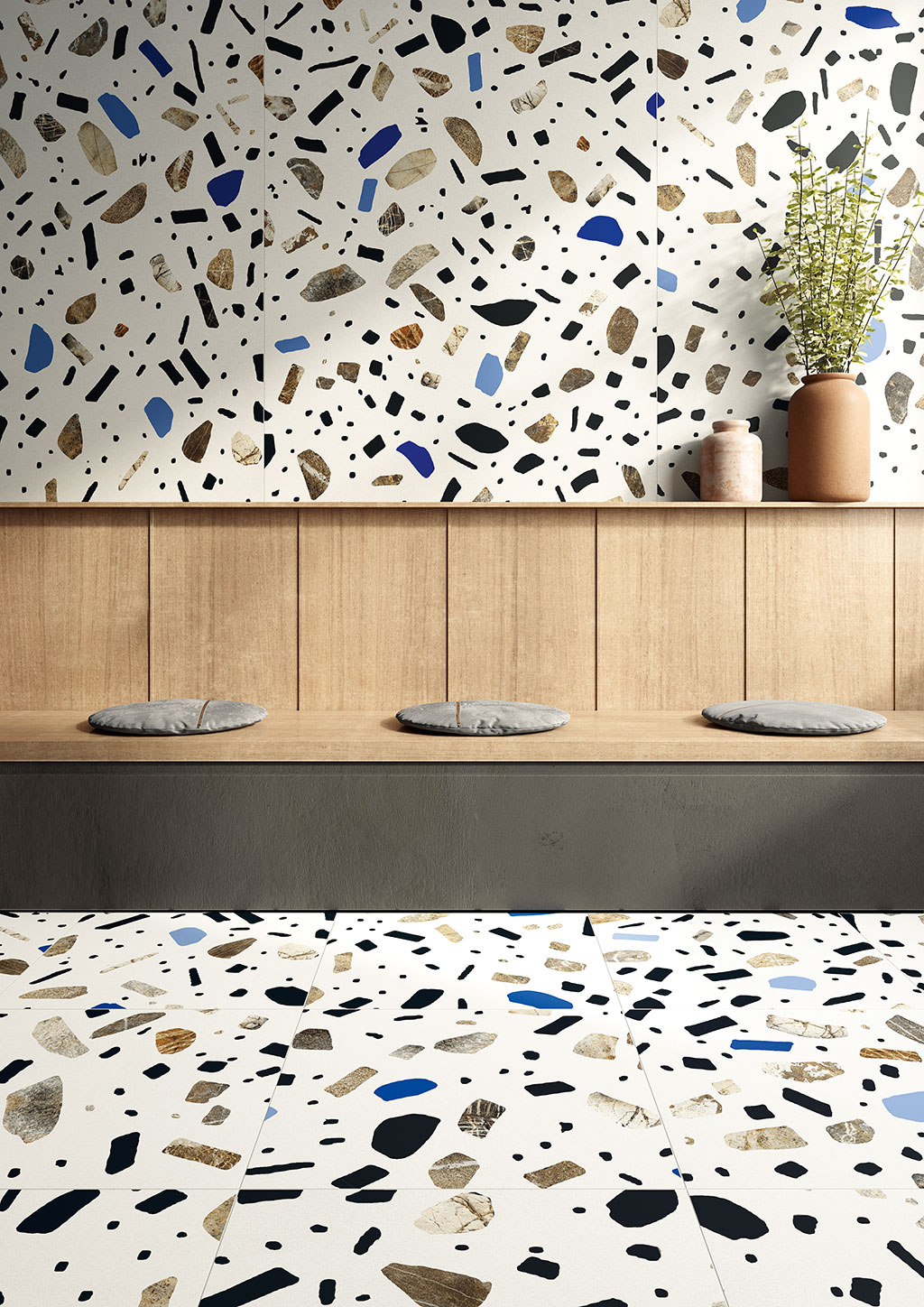 Rivestimenti_Ceramica-Fioranese_FIO.Ghiaia-Slabs_Maxi-Bianco-120x260-1