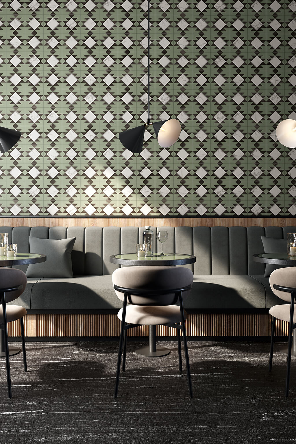 Rivestimenti_Ceramica-Fioranese_Marmorea-Intensa_20_Deco-Sage-Garden-20x20_Granum_Nero-60x120-1