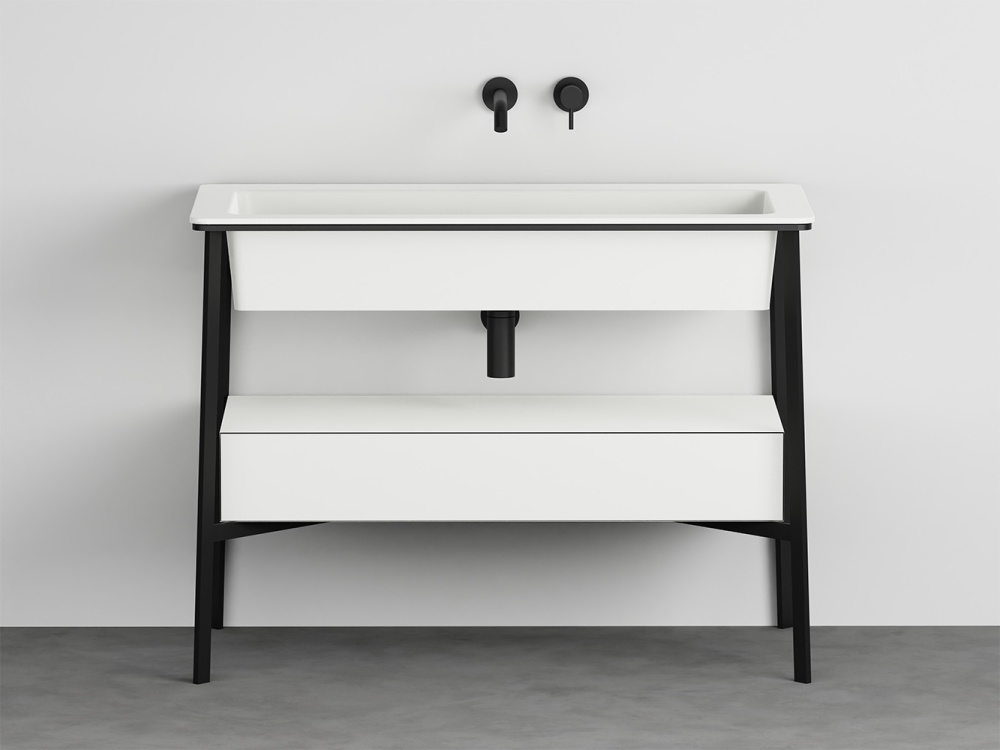 Catino Rettangolare with shelf
