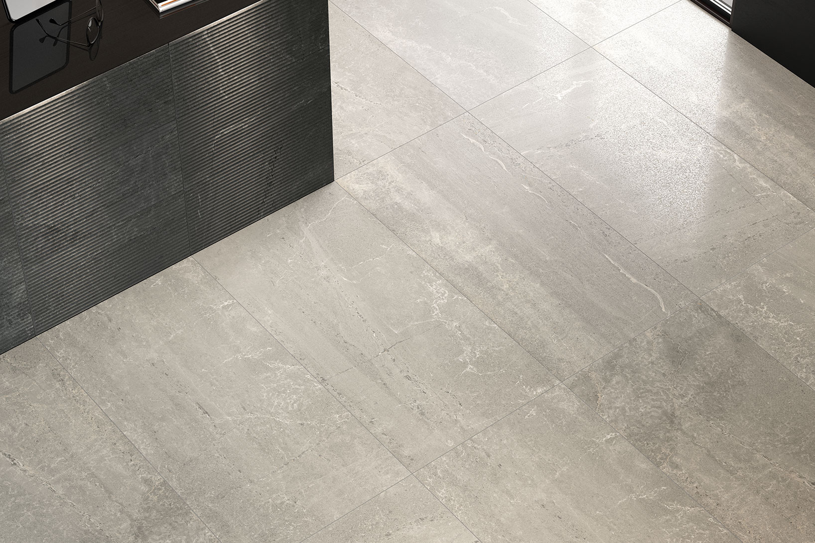 Ceramiche-Coem_Blendstone_Grey_Stripes-Graphite_piastrelle-grandi-formati-1