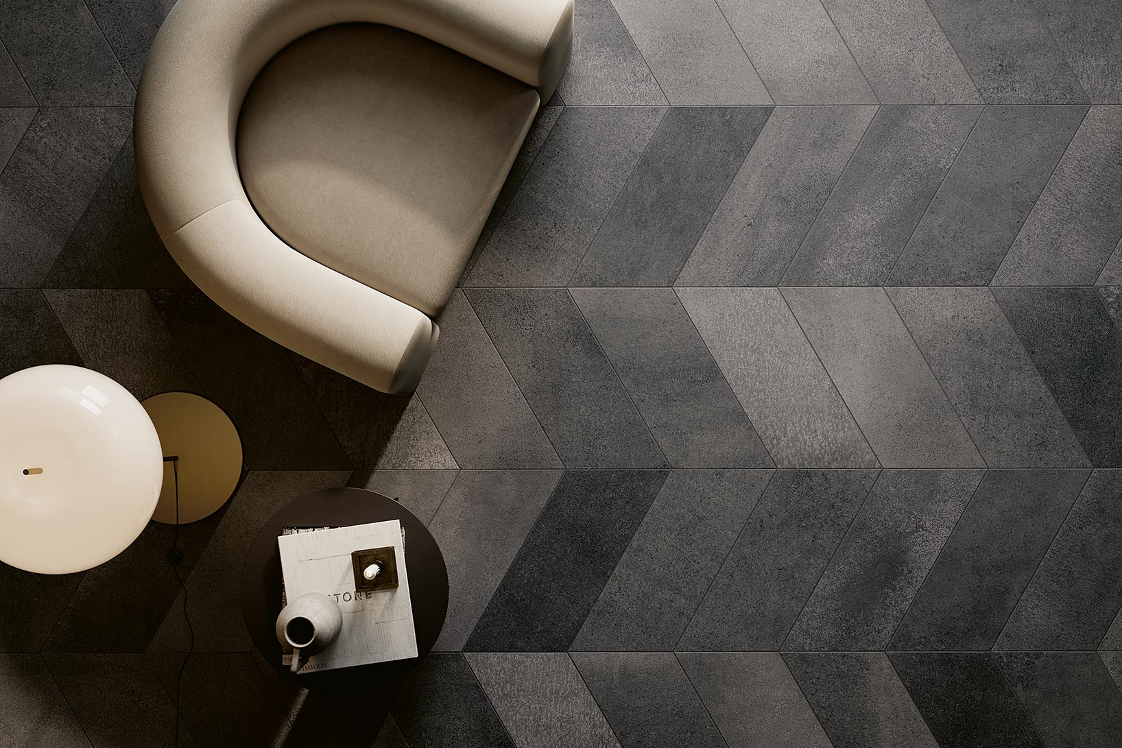 Ceramiche-Coem_English-Stone_Anthracyte-Chevron_piastrelle-effetto-pietra