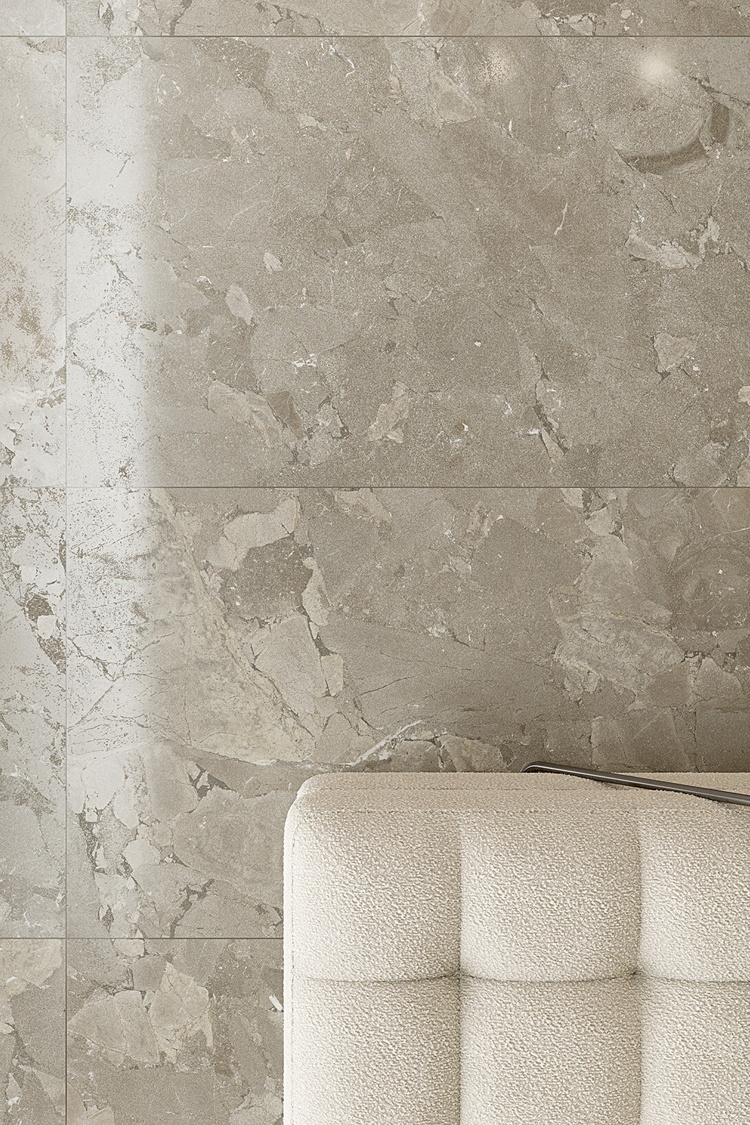 Ceramiche-Coem_Lythos_Greige-75x1497_piastrelle-rivestimento-cucina-effetto-pietra