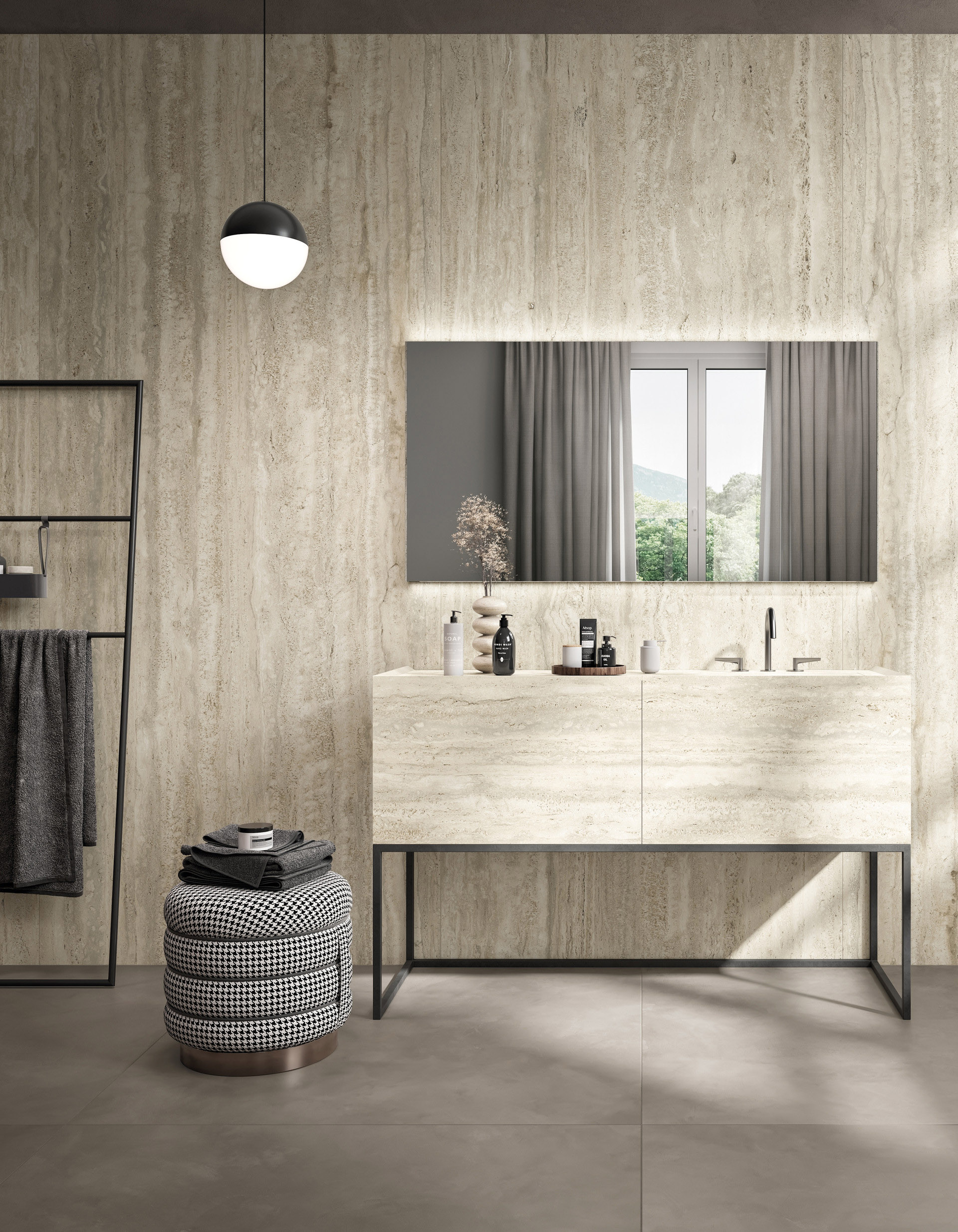 ELYSIAN TRAVERTINI EY07 120x278 CL07 Bathroom