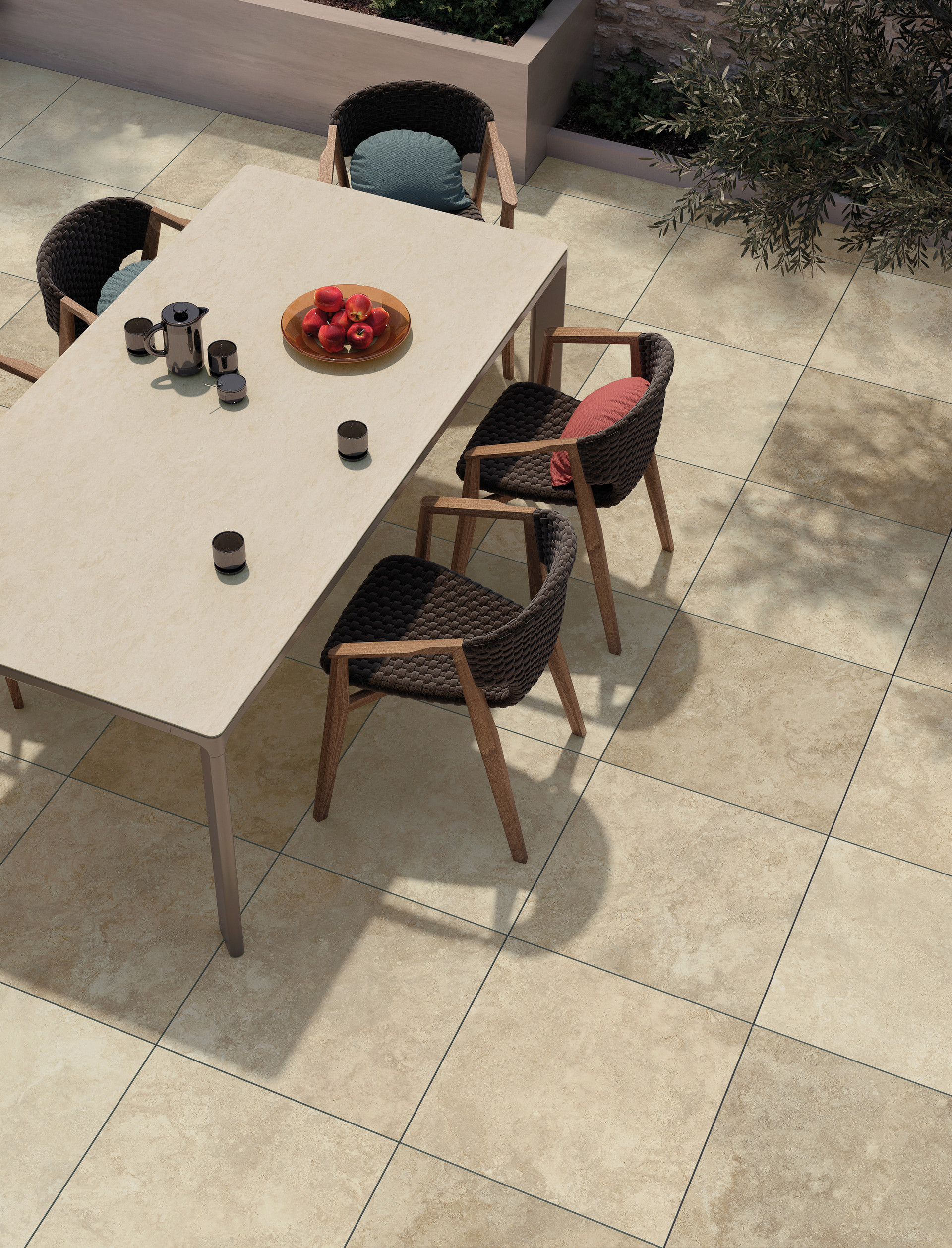 ELYSIAN TRAVERTINI EY15 60x60 EY02 Outdoor P01