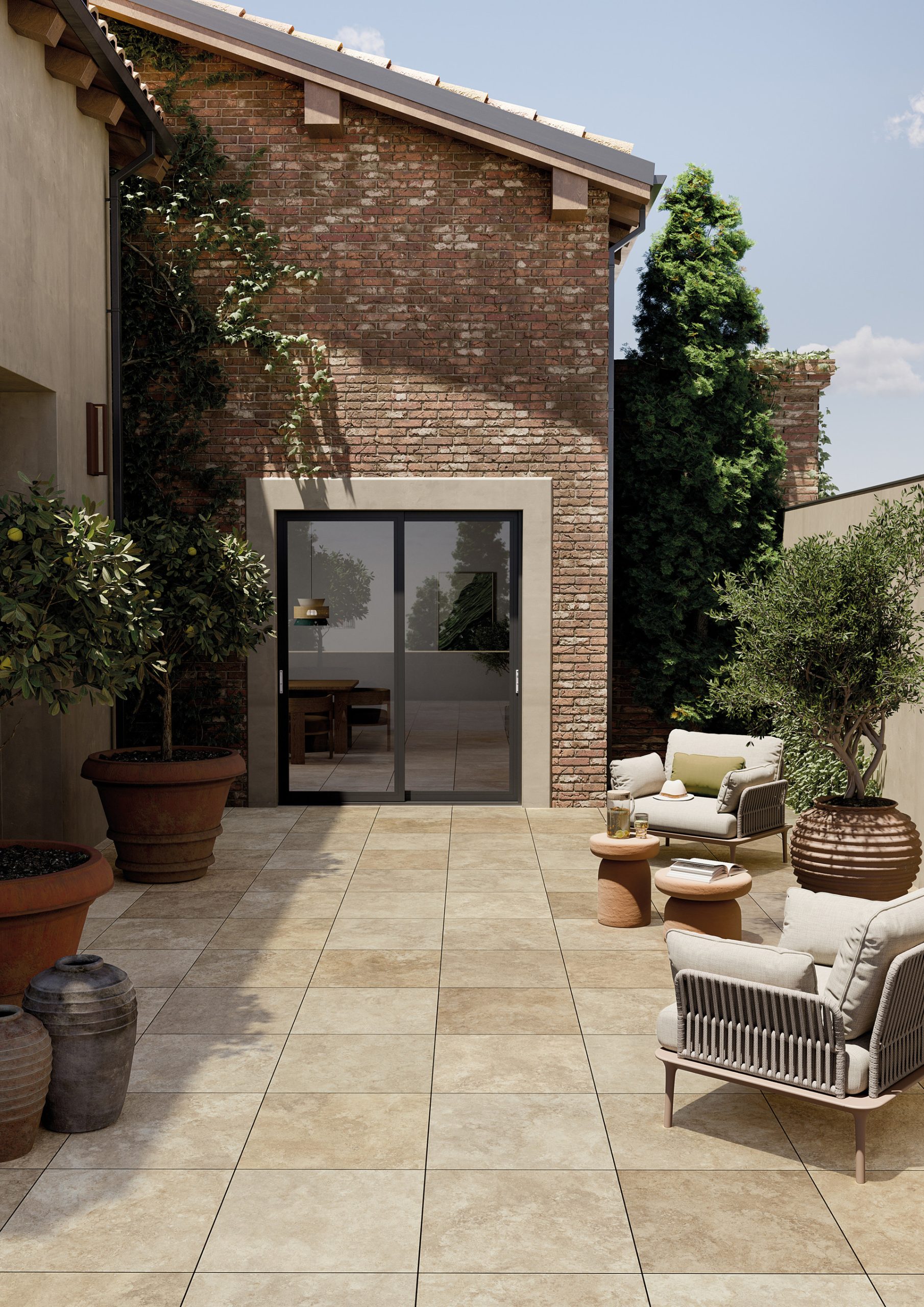 Elysian Travertini EY15 60x60 Terrace