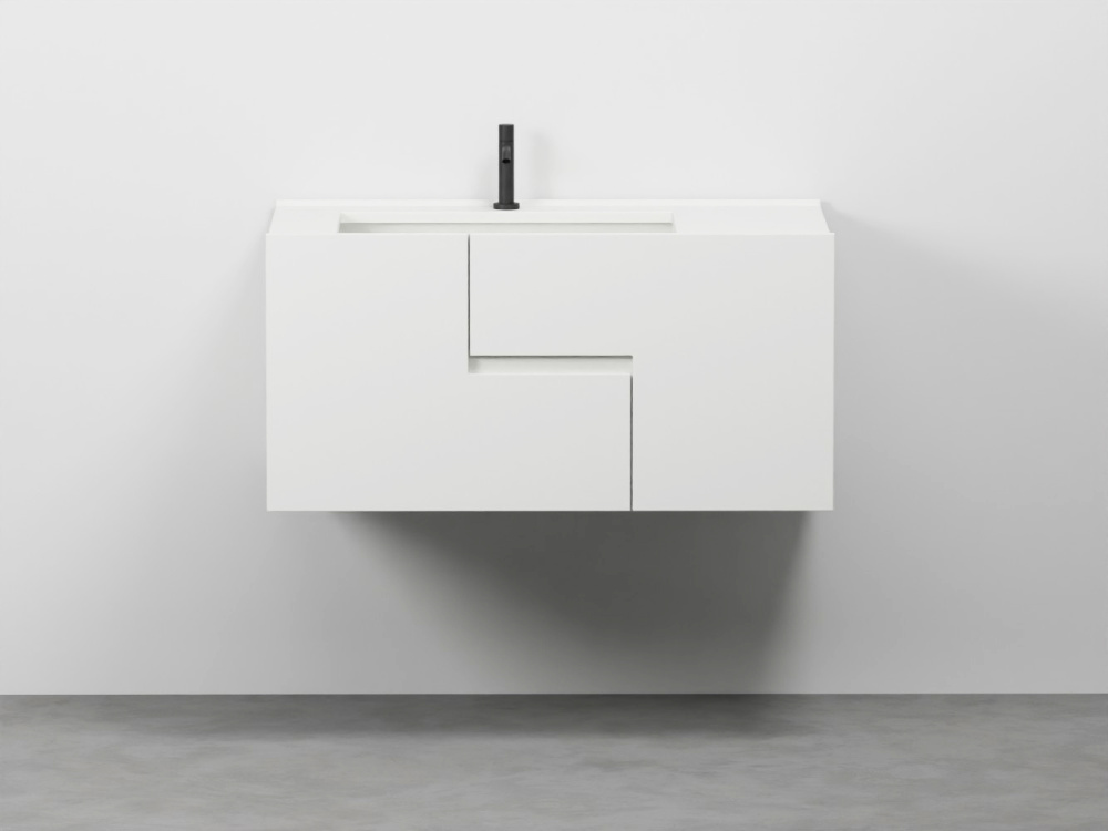 Filo cabinet 90 with horizontal handle - Left