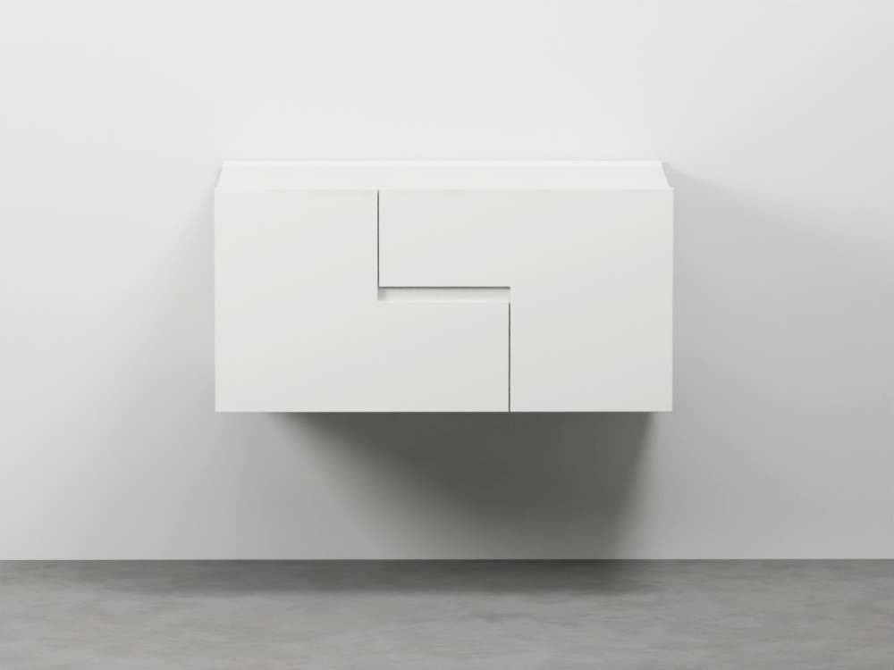 Filo cabinet 90 with horizontal handle - No Washbasin