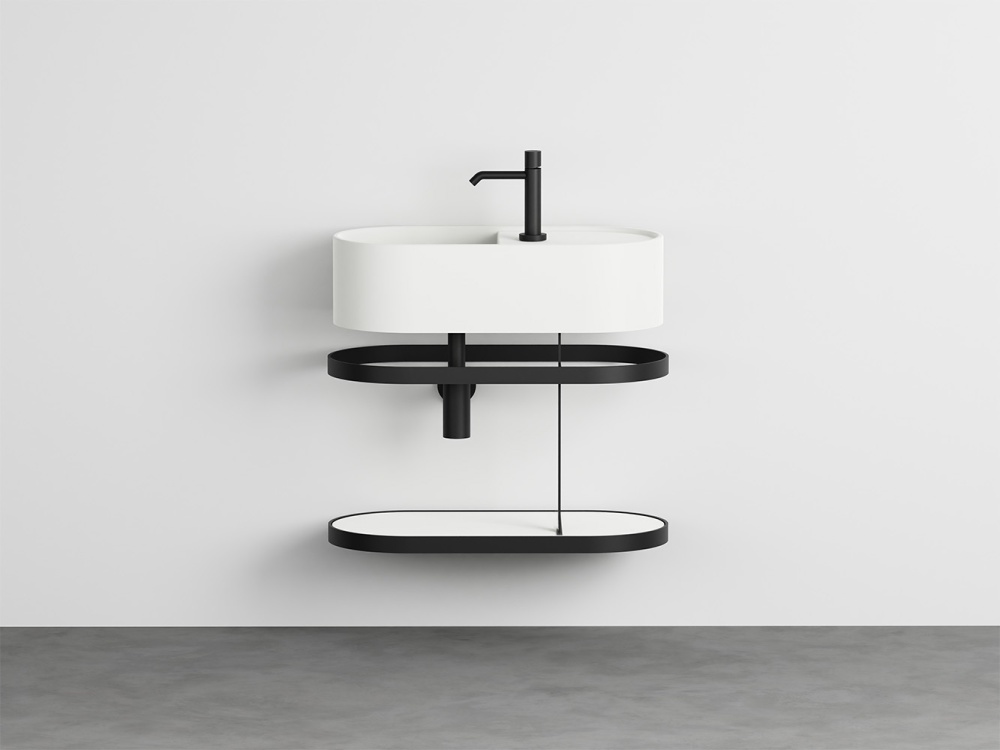 Les Petites Ovale 60 with framework