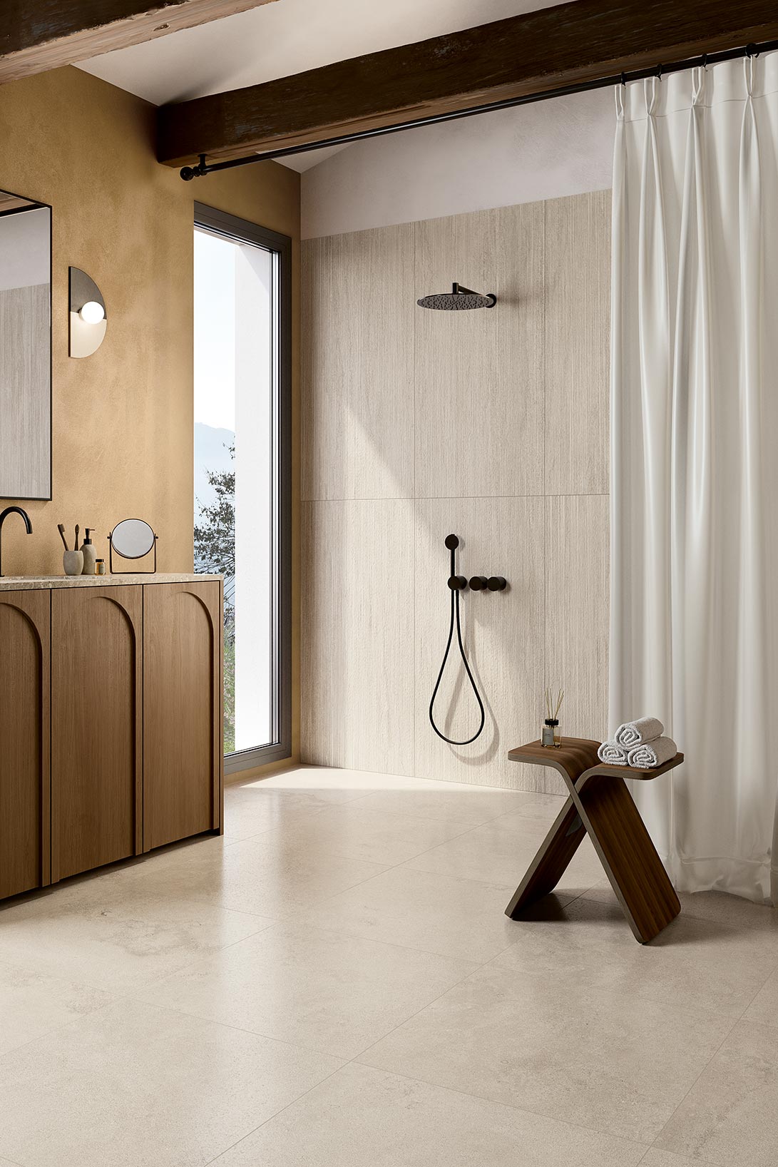 Piastrelle-bagno_Ceramiche-Coem_Versatile_Stone-Bianco-604x604_Deco-Vein-Bianco