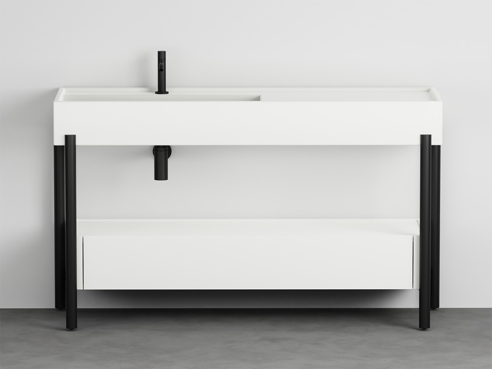 Plinio 140 washbasin with cabinet