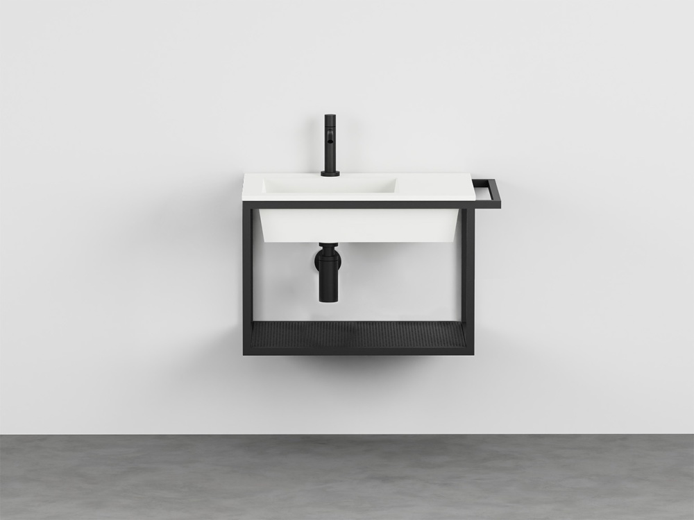Wall-hung washbasin 60