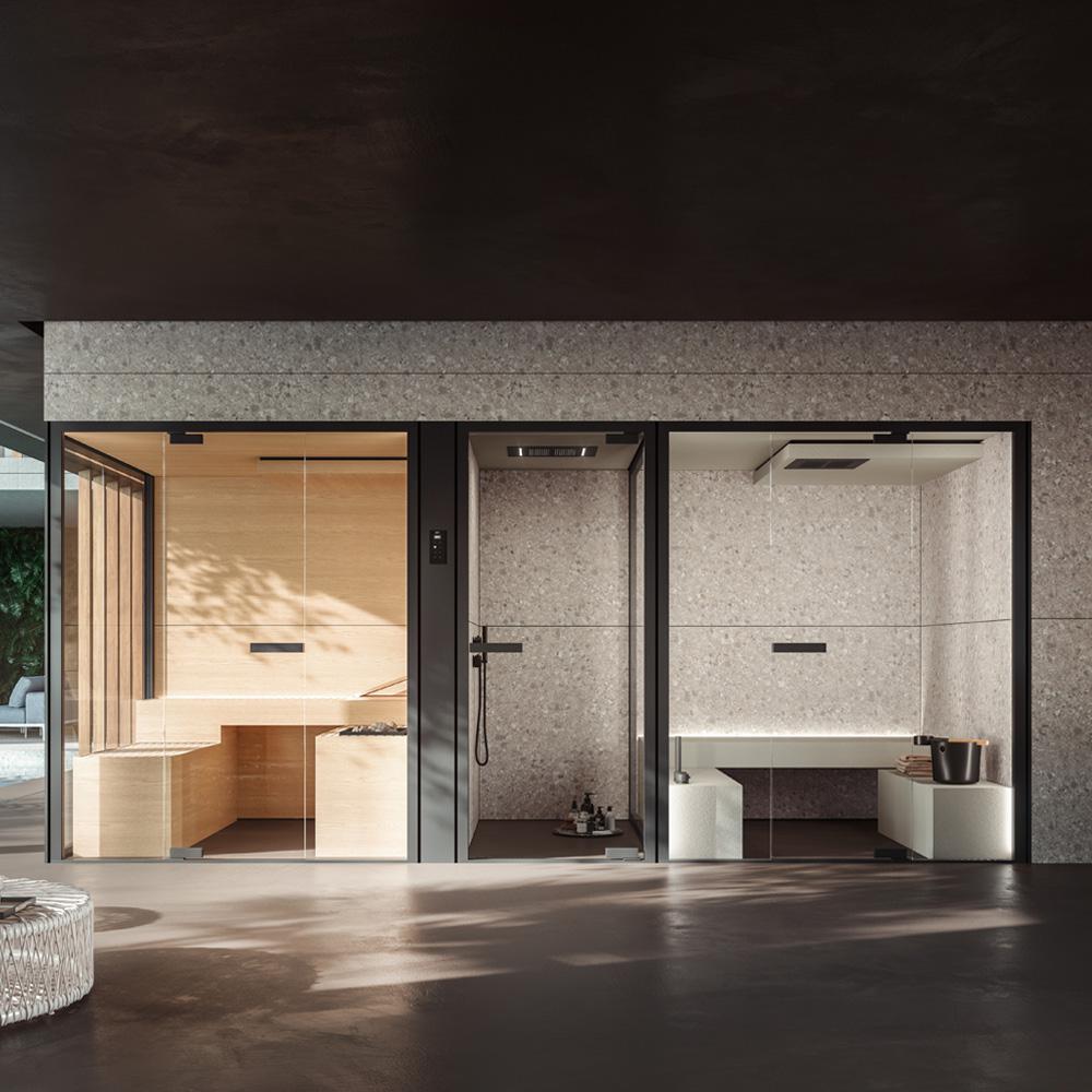 Glass 1989 - Chillout Sauna-Shower-Hammam