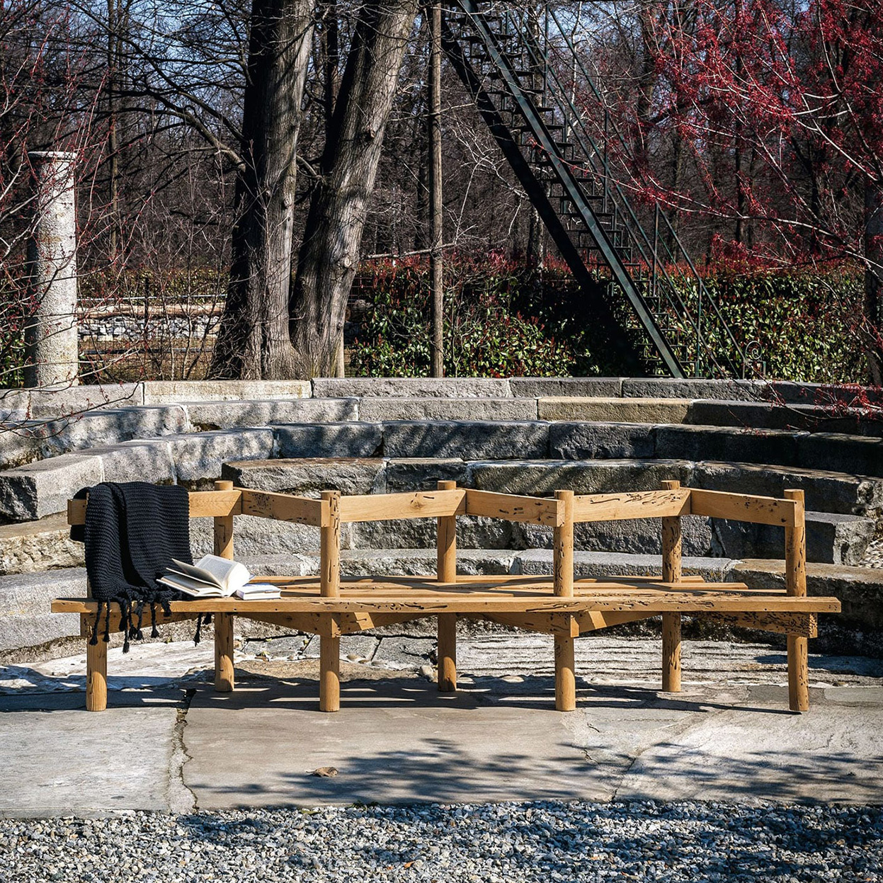 Riva 1920 - Palizzata Bench