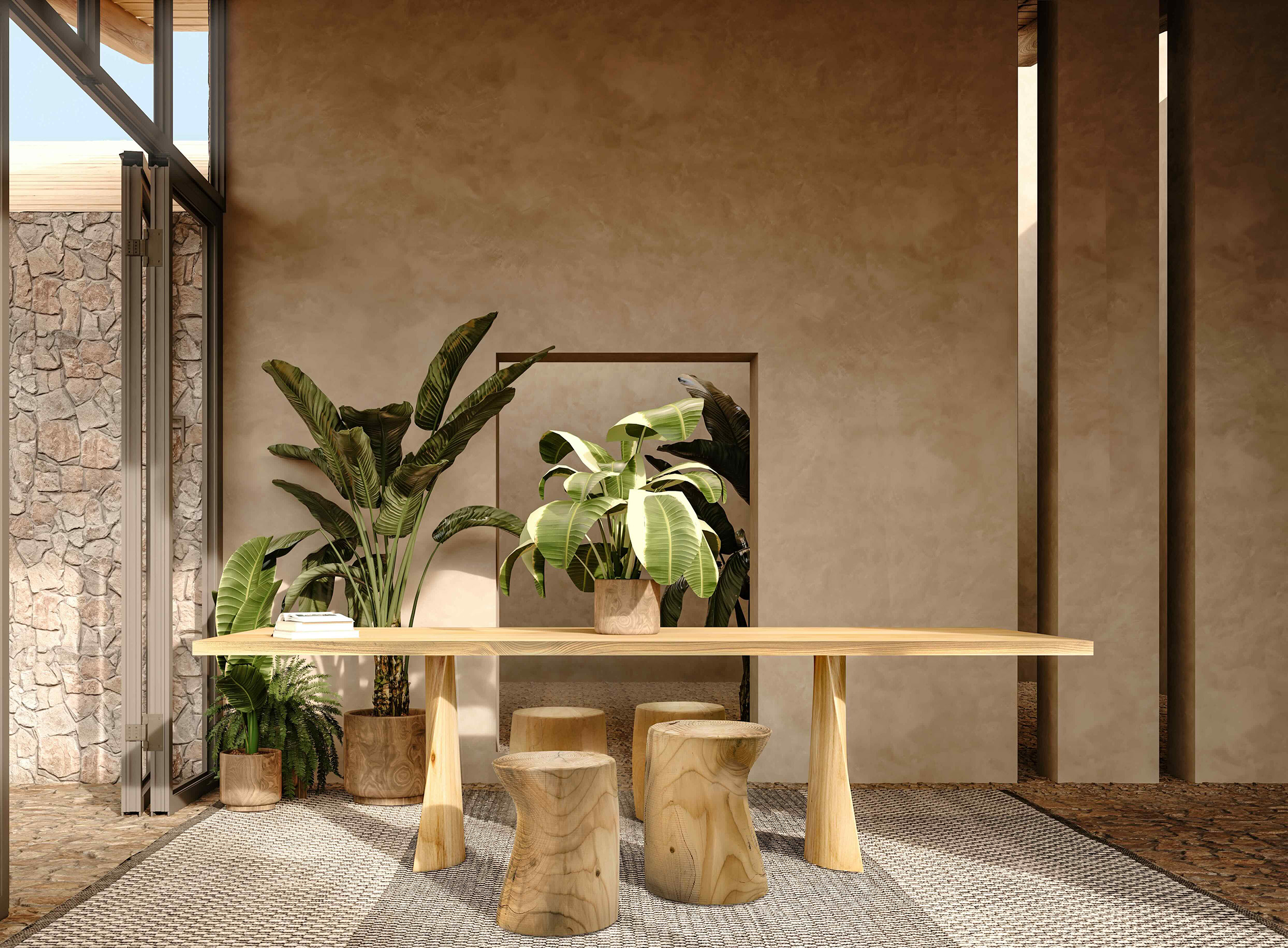 Riva 1920 - Solid Swing Outdoor Table