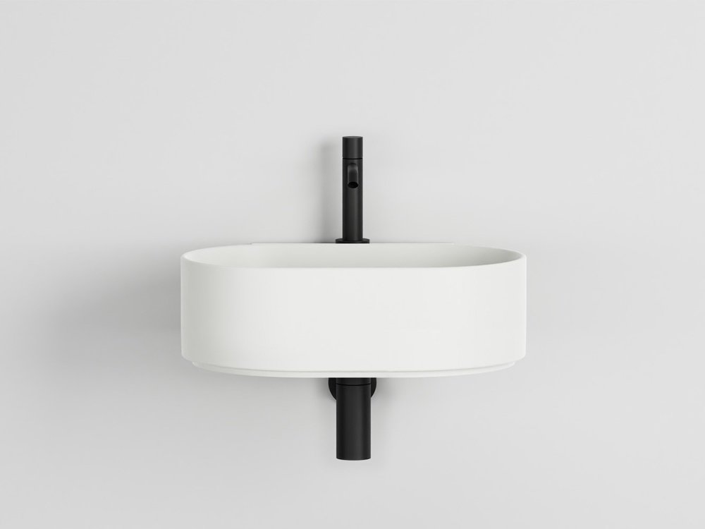 Mare Ovale 50 with one hole washbasin